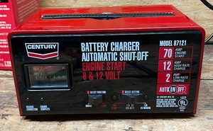 lot 87 image: Century Automatic Shut Off Battery Charger