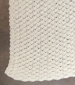 lot 102 image: Cream Colored Afghan