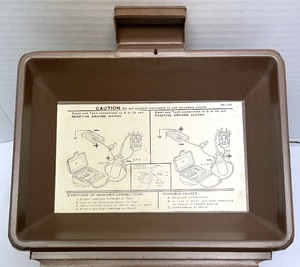 lot 120 image: Vintage Heathkit Automotive Tune Up Meter