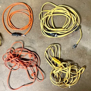 lot 129 image: Extension Cords and Power Strips
