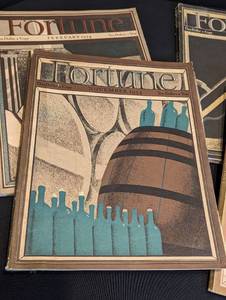 lot 168 image: Vintage Fortune Magazines