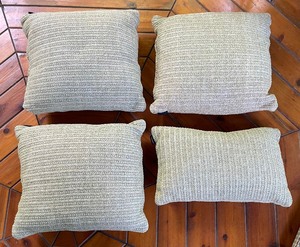 lot 55 image: Four  Accent Pillows by Cynthia Rowley
