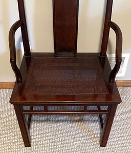 lot 90 image: Chinese Arm Chair