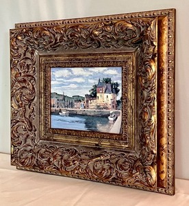 lot 15A image: Beautiful Original Framed Art in Elaborate Frame