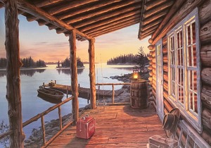 lot 57 image: Opening Day Limited Edition Framed Print by Darrell Bush