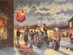 lot 123 image: The Spirit of Giving Limited Edition Framed Print by David Barnhouse