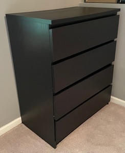 lot 126 image: Ikea 4 Drawer Dresser
