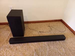 lot 107 image: Soundbar & Subwoofer