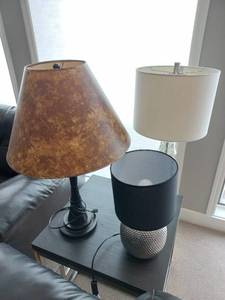 lot 39 image: Table Lamps