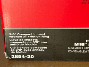 lot 5 image: New Milwaukee Fuel M8 Cordless 38 Compound Impact Wrench With Friction Ring