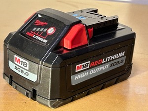 lot 8 image: New Milwaukee M8 Red Lithium High Output XC6.0 Battery Pack
