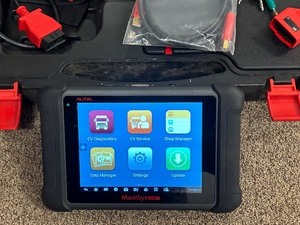 lot 1 image: Autel MaxiSys MS906CV Commercial Heavy Duty Truck Scanner  Diagnostic System