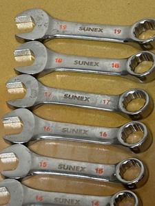 lot 67 image: Sunuex 10-Piece Wrench Set, 10mm-19mm