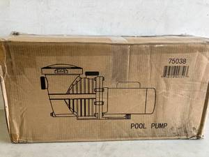 lot 119 image: Oswerpon 1.5 HP Dual Speed Inground Swimming Pool Filter Pump