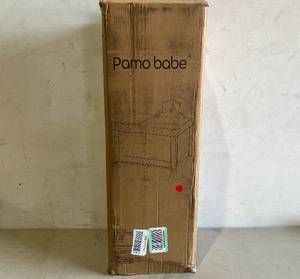 lot 120 image: Pamo Babe Multi-Color Portable CribPlaypen with Detachable Bassinet and Changing Table.
