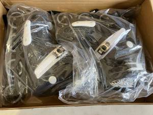 lot 121 image: KZARGG Black & White Inline Skates EU Size 41