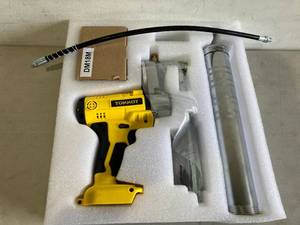 lot 176 image: TOKKOT 20V Electric Professional High Pressure Grease Gun with 2-Battery Kit and Carrying Case