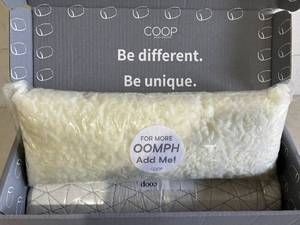 lot 177 image: Coop Home Goods Original Loft Adjustable Cross Cut Memory Foam Queen Size Pillow