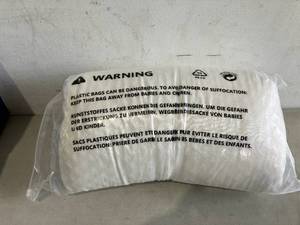 lot 181 image: Groye Adjustable Grey Memory Foam King Size Neck Pillow