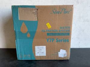 lot 202 image: SimPure Countertop Reverse Osmosis Water Filtration System, 4 Stage RO Water Filter, Bottleless Water Dispenser, 5 1 Pure to Drain (No Installation Required)