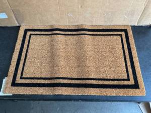 lot 225 image: Kempf Double Border Large Coco Coir Mat