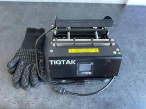 lot 238 image: TIQTAK TumblerMug Heat Transfer Sublimation Machine