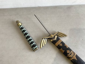 lot 317 image: Broken Cosplay Sword and Scabbard