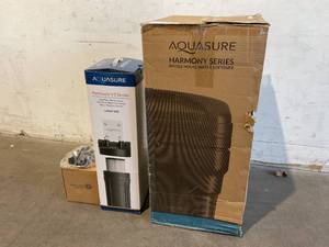 lot 2 image: Aquasure Water Softener Brine Tank with Digital Control Head and Fortitude V2 Series Filter