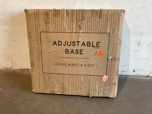lot 8 image: Model 2 Adjustable Twin Long Bed Base