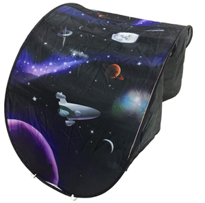 lot 260 image: YOVECATHOU Space Fantasy Fun Foldable Twin Size Bed Tent
