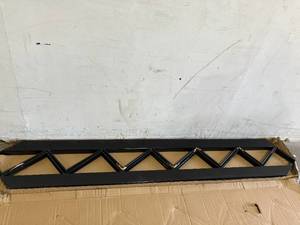 lot 54 image: MTB Black Steel Stair 6-Step Riser for Decks