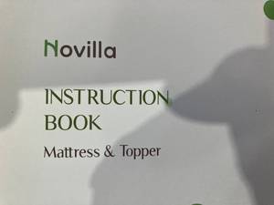lot 60 image: Novilla 10 inch Gel Memory Foam Queen Size Mattress for Cool Sleep & Pressure Relief
