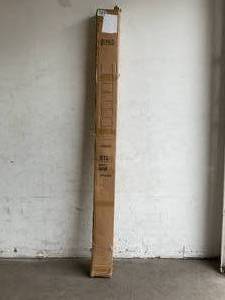 lot 46 image: DIYHD 87 Knotty Pine Wood Sliding Library Ladder