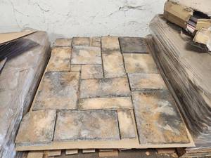 Lot of (1 Pallet) Bristol Castlestone Stone Veneer 75-sq.ft.