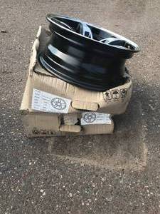 lot 59 image: 2 Total 14 x 5.5 Rims - NEW - 5 x 4.5