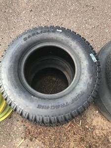 lot 61 image: 2 NEW 240-60-10 Tires (Lawnmower)