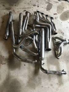 lot 87 image: Lot includes  - Big Block chevy headers and Harley Davidson Exhaust