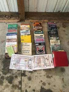 lot 93 image: Huge collection of Bools and Owners Manuals - Mostly GM