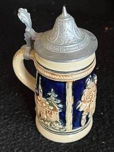 lot 23 image: Lot of 5 Beer Steins Germany
