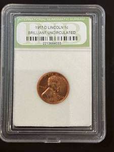 1957-D Uncirculated Penny