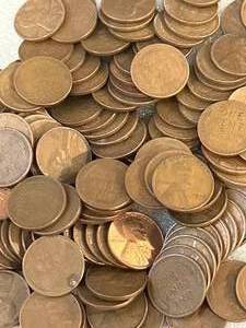 One Pound Unsearched Wheat Pennies