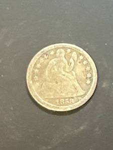 1858 Dime