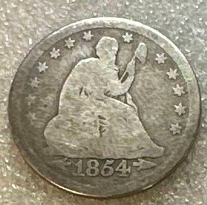 1854 Quarter