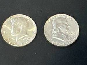 1959 & 1964 Half Dollars