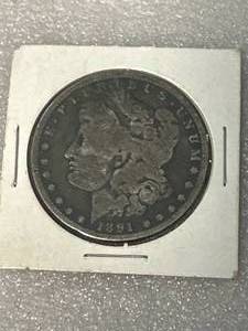 1891 Morgan Silver Dollar