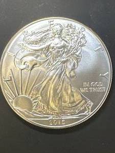 2015 .999 Silver American Eagle