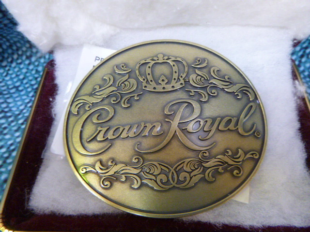 Crown royal 2024 belt buckle