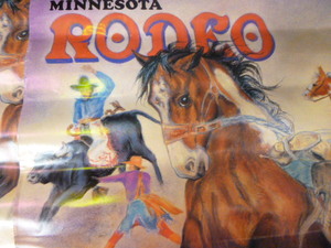 lot 42 image: Vintage Rodeo Items