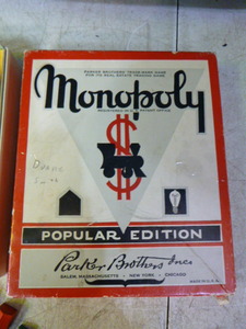 lot 63 image: Vintage Monopoly Game