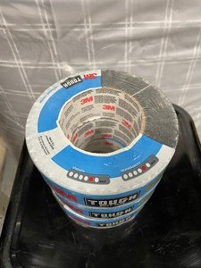 lot 31 image: 3 Rolls 3M Outdoor Tough Black Duct Tape